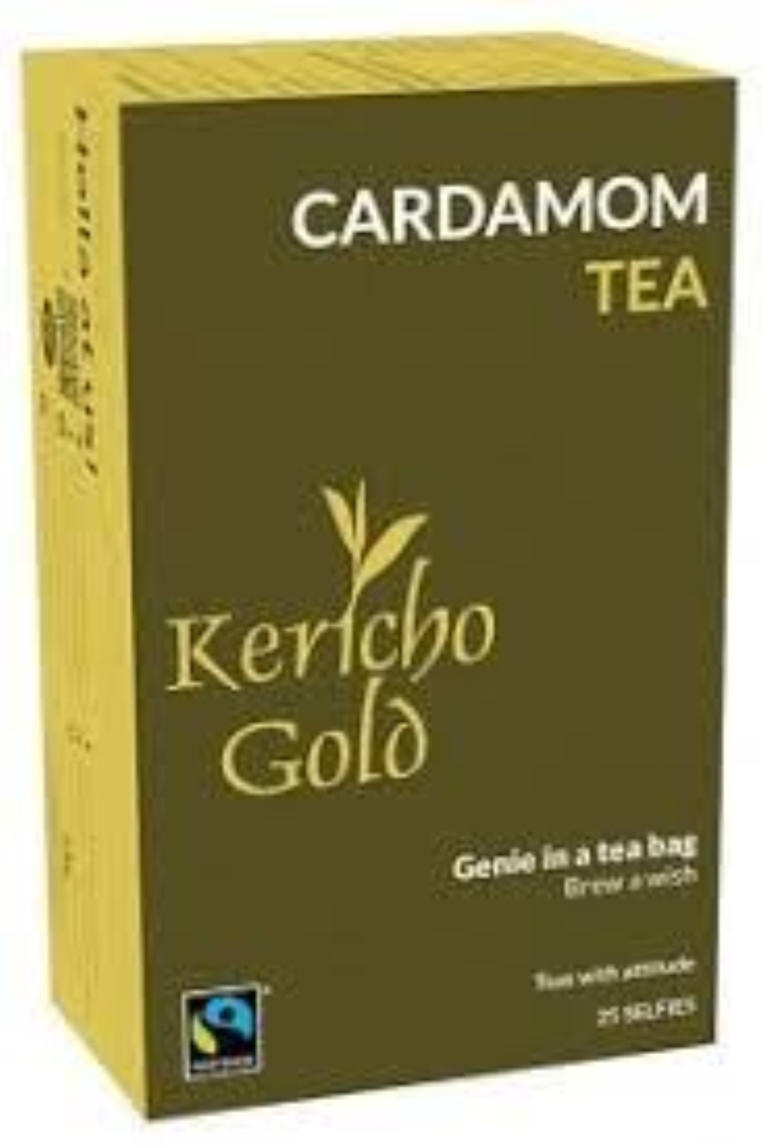 KERICHO GOLD CARDAMON TEA 25TBs